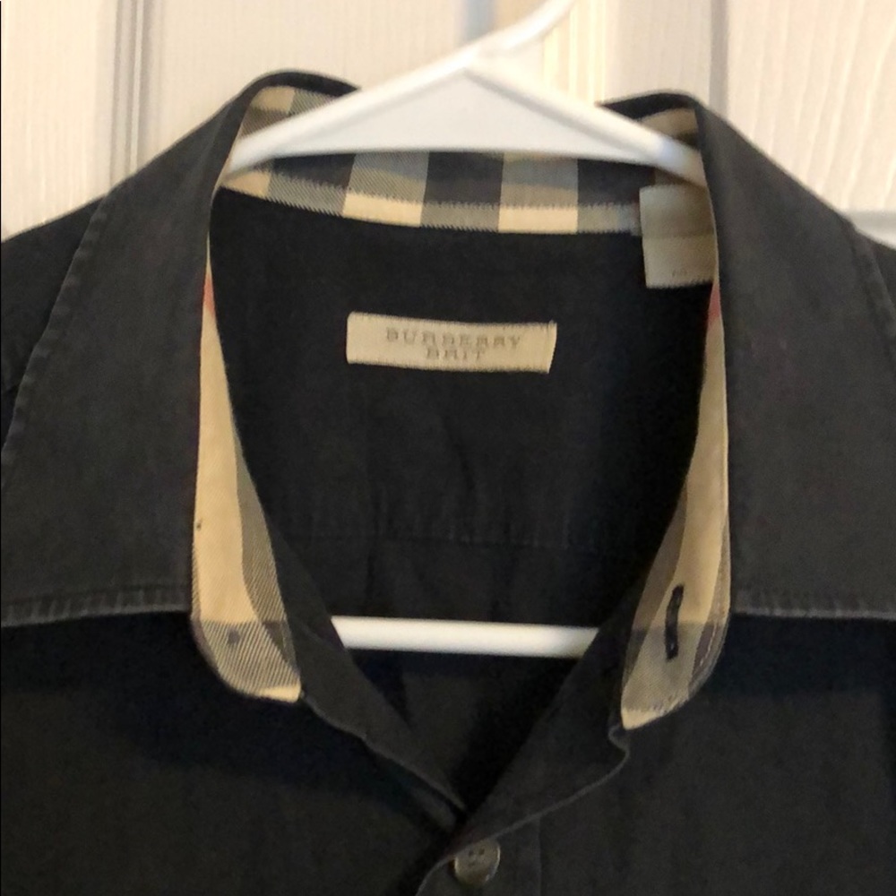 Burberry Brit Men’s Black Button Down
